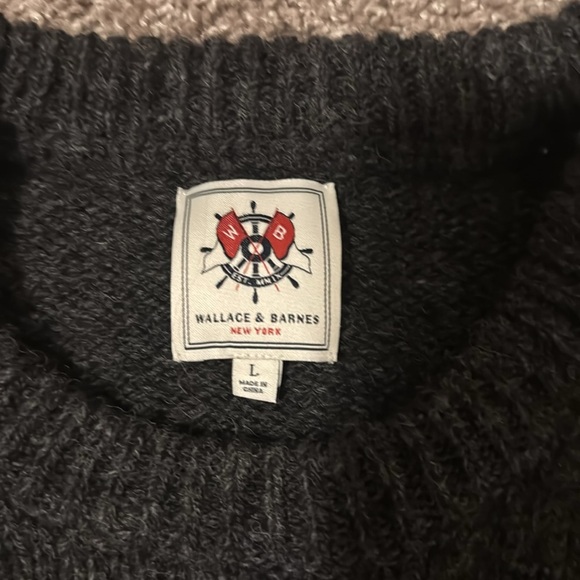 Wallace&Barnes j crew 100% wool sweater - Picture 3 of 4